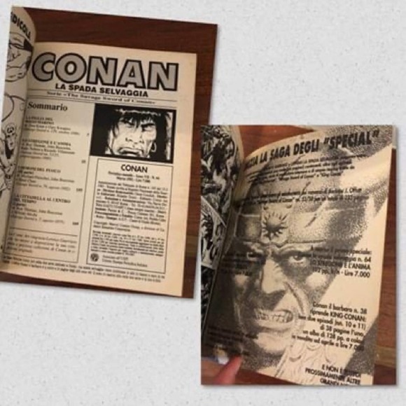 Marvel Conan Comic Book Italy Italian Vtg 1992 - Picture 10 of 10